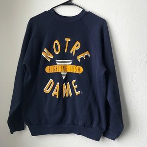 Vintage Norte Dame Sweatshirt